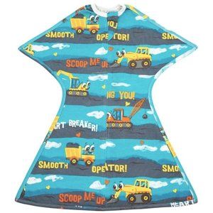 Sleeping Baby Zipadee Zip Cotton Construction‎ Swaddle Transition Sz XS 3-6M NEW